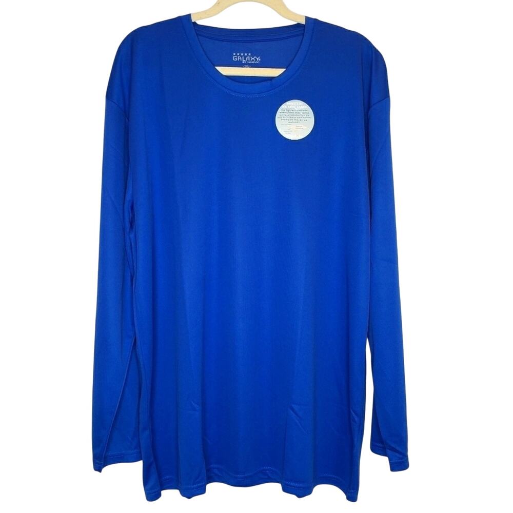 Galaxy Moisture-Wicking Wrinkle Free Performance Long Sleeve Top 2XL NEW - Picture 1 of 7